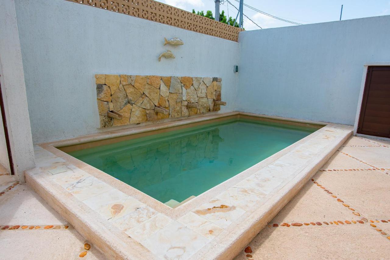 97982 New Modern Villa, Private Pool, High Internet Speed, 2 Blocks From The Beach Чиксулуб Екстер'єр фото