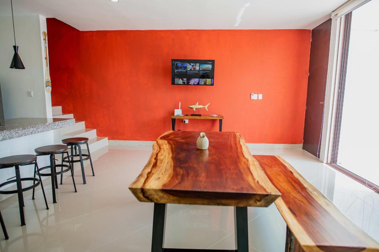 97982 New Modern Villa, Private Pool, High Internet Speed, 2 Blocks From The Beach Чиксулуб Екстер'єр фото